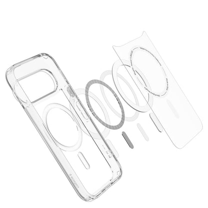 MagSafe futrola za Google Pixel 11 Pro, Spigen, Ultra Hybrid, Prozirna Bijela ACS11431