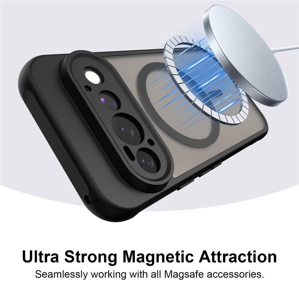 MagSafe futrola za Google Pixel 11 Pro, Techsuit, HaloFrost II, Roza