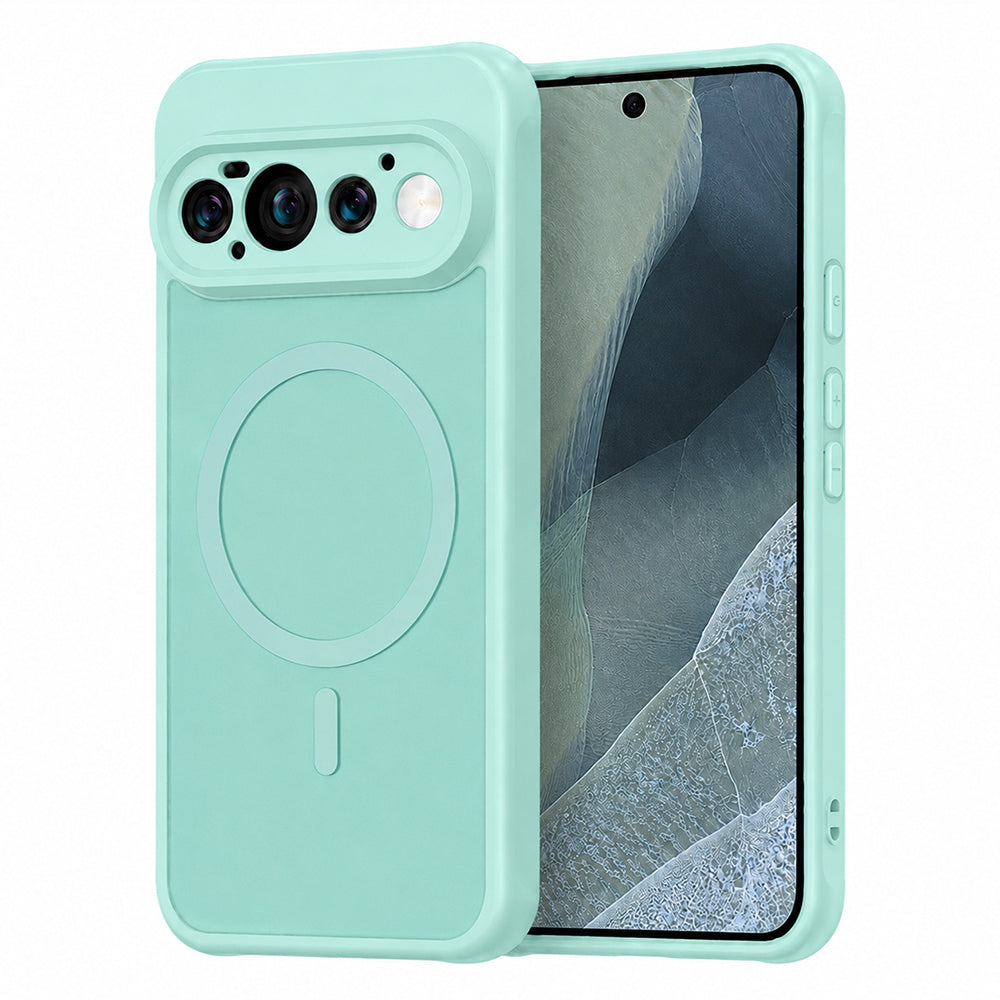 MagSafe futrola za Google Pixel 11 Pro, Techsuit, HaloFrost II, Svijetlo Zelena