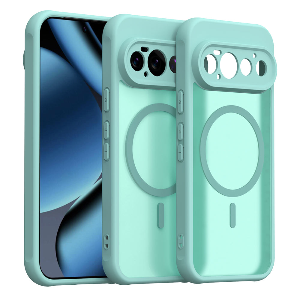 MagSafe futrola za Google Pixel 11 Pro, Techsuit, HaloFrost II, Svijetlo Zelena