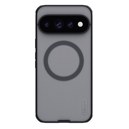 MagSafe maska za Google Pixel 11 Pro XL, Nillkin, Super Shield Pro, crna prozirna satenska