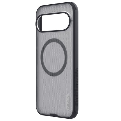 MagSafe maska za Google Pixel 11 Pro XL, Nillkin, Super Shield Pro, crna prozirna satenska