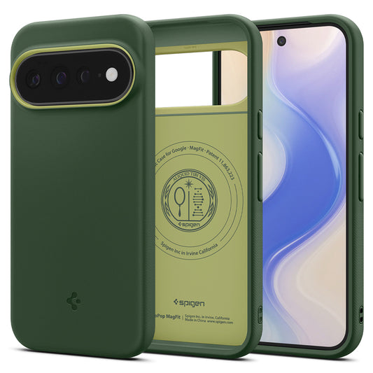 MagSafe maska za Google Pixel 11 Pro XL, Spigen, Caseology Nano Pop, Zelena ACS11456