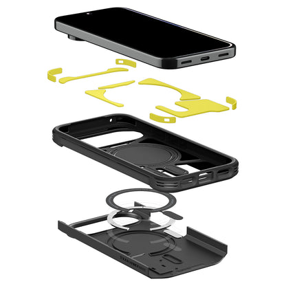 MagSafe futrola za Google Pixel 11 Pro XL, Spigen, Tough Armor, Crna ACS11453