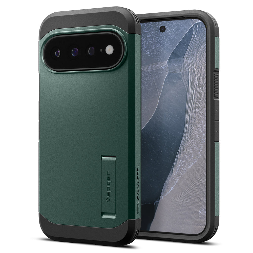 MagSafe futrola za Google Pixel 11 Pro XL, Spigen, Tough Armor, Zelena ACS11864