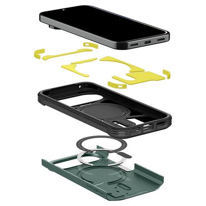 MagSafe futrola za Google Pixel 11 Pro XL, Spigen, Tough Armor, Zelena ACS11864