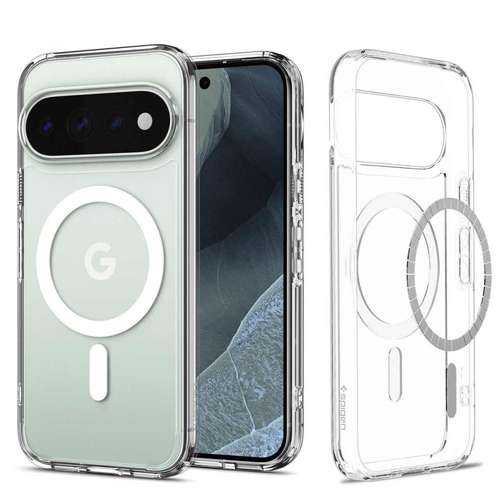 MagSafe futrola za Google Pixel 11 Pro XL, Spigen, Ultra Hybrid, Prozirna Bijela ACS11451