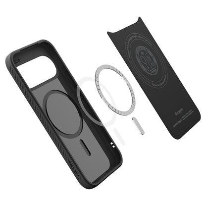 MagSafe futrola za Google Pixel 11, Spigen, Liquid Air, Mat Crna ACS11439