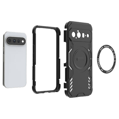 MagSafe maska za Google Pixel 11, Techsuit, ArmorMag, crna