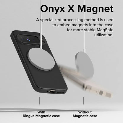 MagSafe futrola za Google Pixel 9 Pro, Ringke, Onyx, Crna