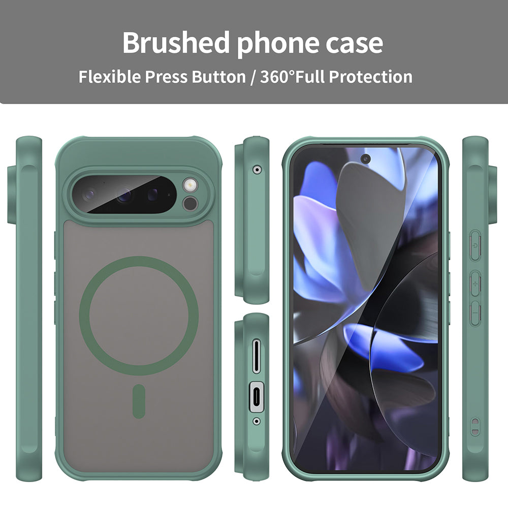 MagSafe futrola za Google Pixel 9 Pro, Techsuit, HaloFrost II, Zelena
