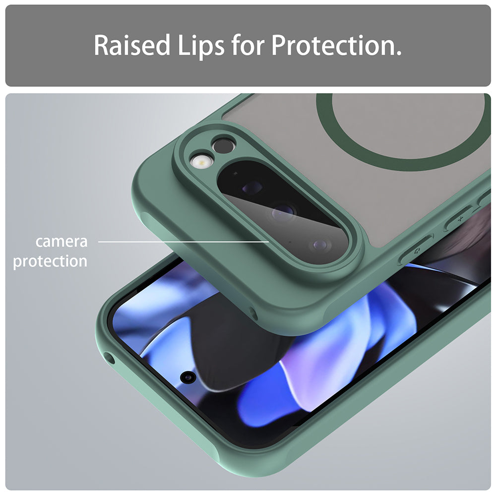 MagSafe futrola za Google Pixel 9 Pro, Techsuit, HaloFrost II, Zelena