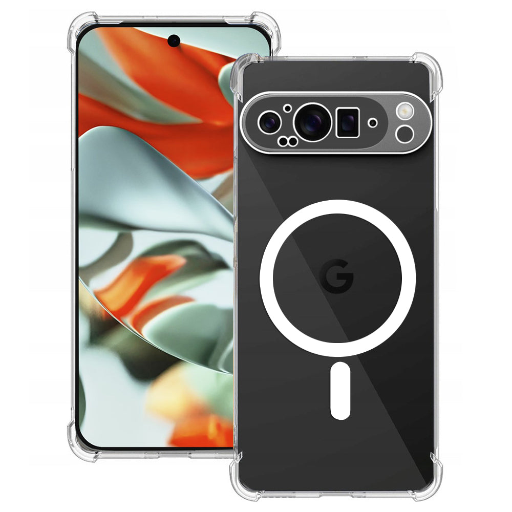 MagSafe futrola za Google Pixel 9 Pro XL, Techsuit, otporna na udarce, prozirna