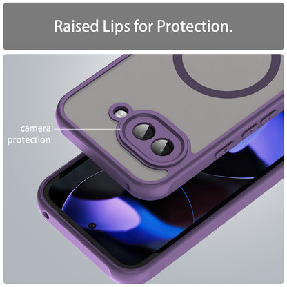 MagSafe futrola za Google Pixel 9a, Techsuit, HaloFrost II, Ljubičasta