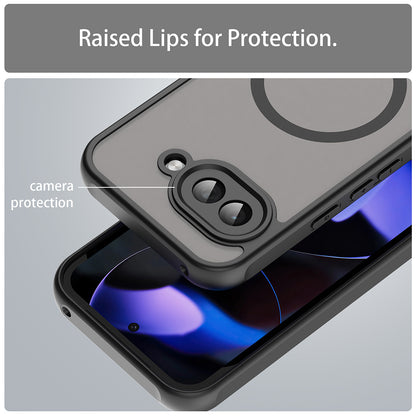 MagSafe futrola za Google Pixel 9a, Techsuit, HaloFrost II, Crna