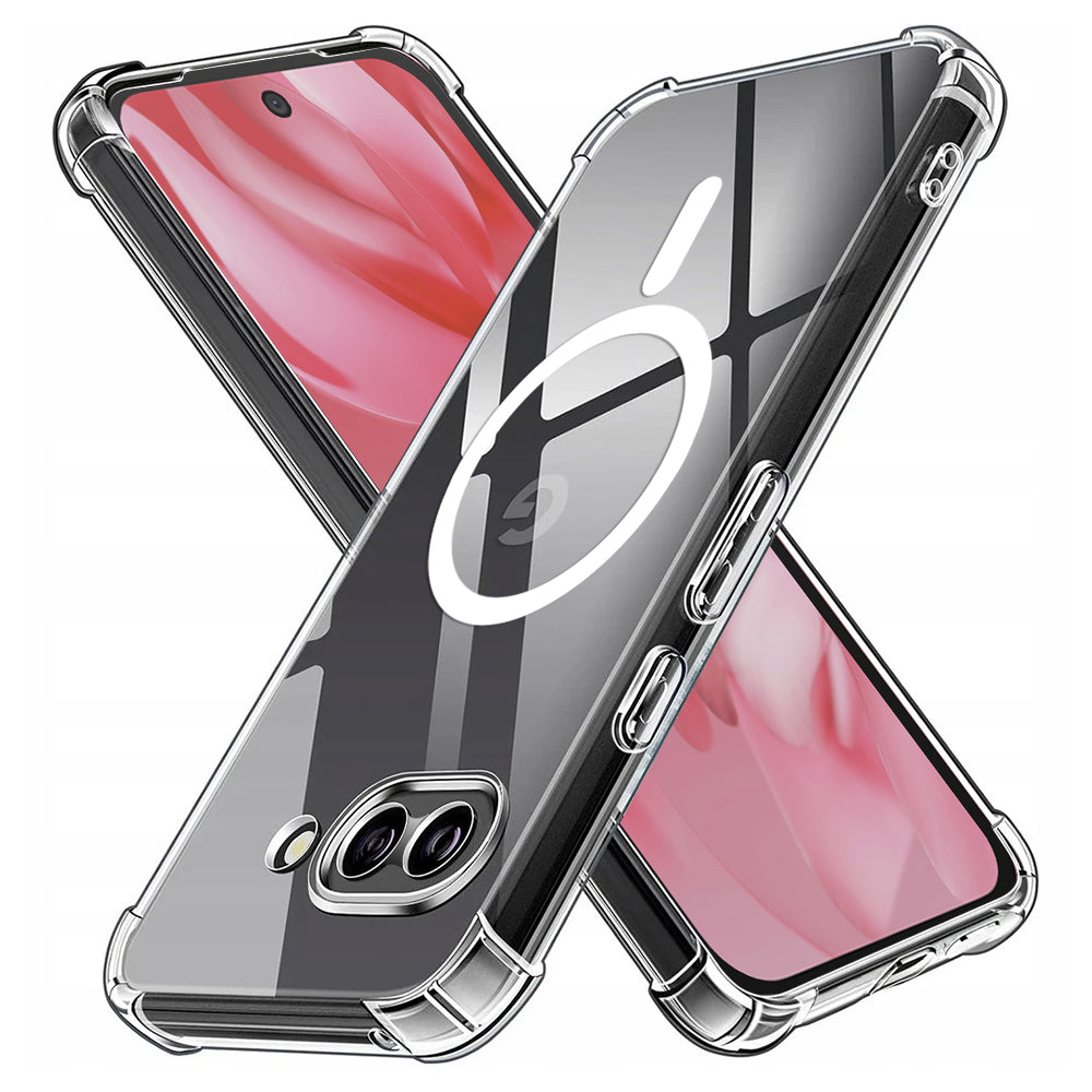 MagSafe futrola za Google Pixel 9a, Techsuit, otporna na udarce, prozirna