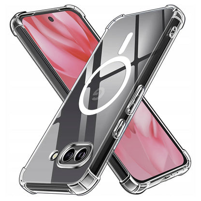MagSafe futrola za Google Pixel 9a, Techsuit, otporna na udarce, prozirna