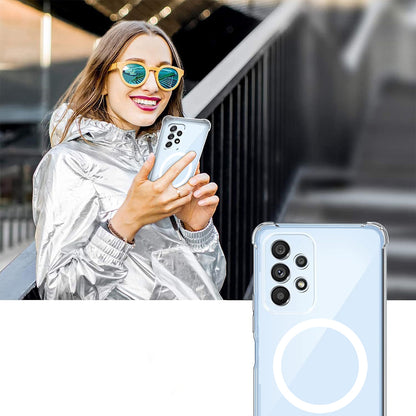 MagSafe futrola za Google Pixel 9a, Techsuit, otporna na udarce, prozirna