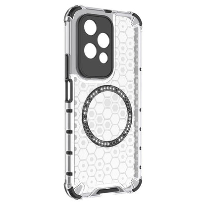 MagSafe futrola za Honor 200 Lite, Techsuit, HoneyComb Shield, Bijela