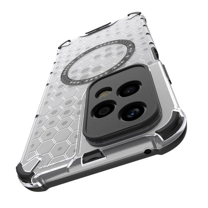 MagSafe futrola za Honor 200 Lite, Techsuit, HoneyComb Shield, Crna