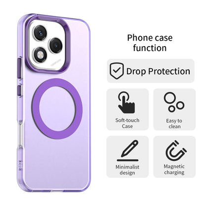 MagSafe futrola za Honor 400 Lite, Techsuit, CandyCase, Ljubičasta