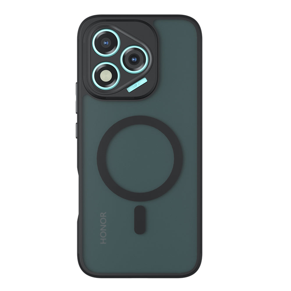 MagSafe futrola za Honor 400 Lite, Techsuit, PureFrost, Crna Satenska