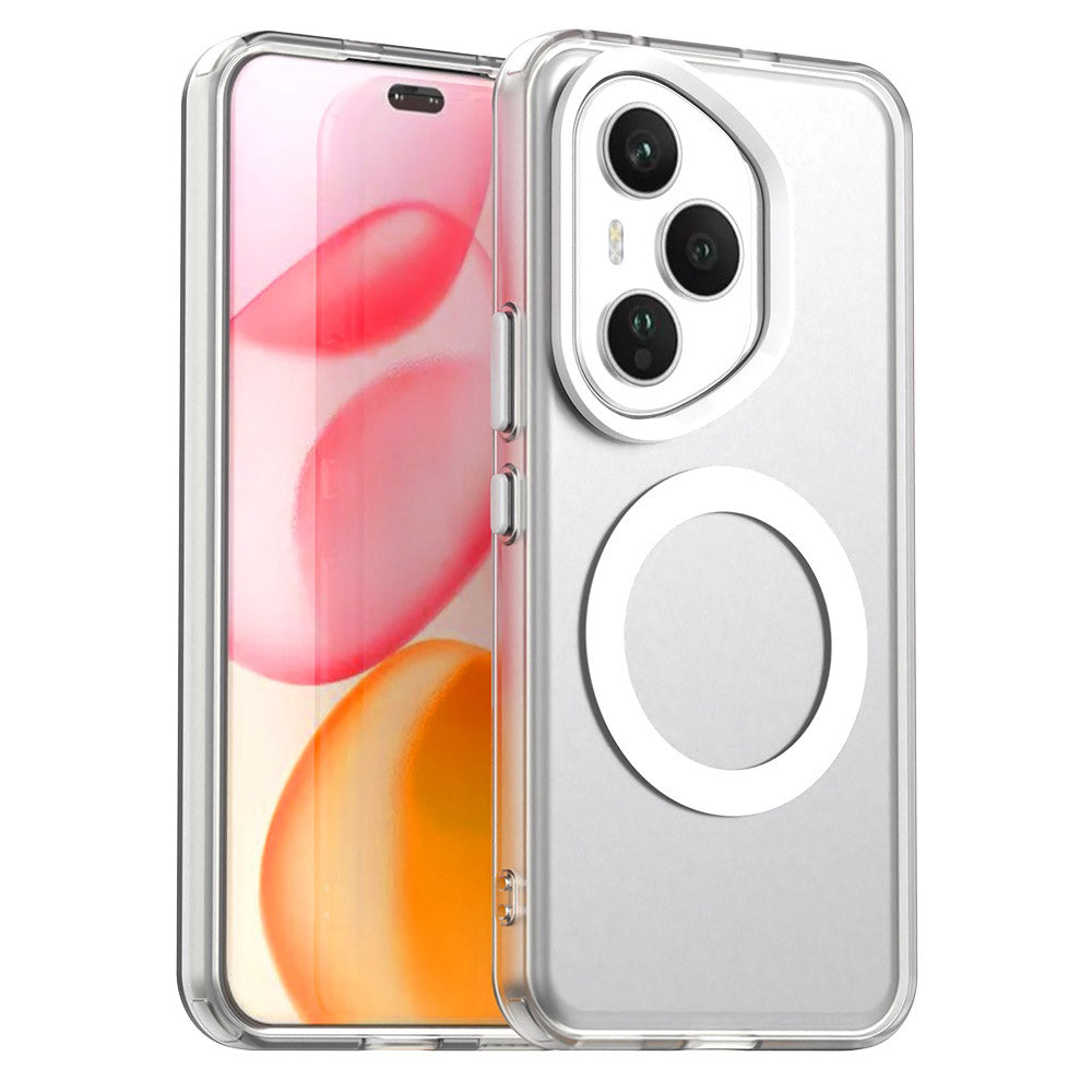 MagSafe futrola za Honor 400 Pro, Techsuit, CandyCase, Bijela