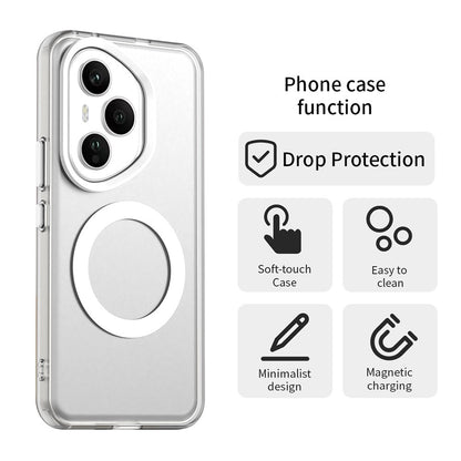 MagSafe futrola za Honor 400 Pro, Techsuit, CandyCase, Bijela