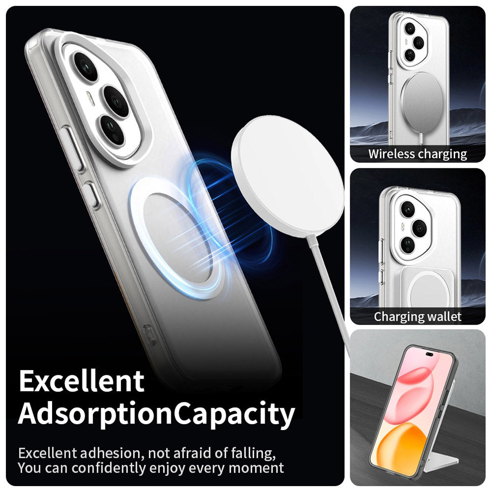 MagSafe futrola za Honor 400 Pro, Techsuit, CandyCase, Bijela