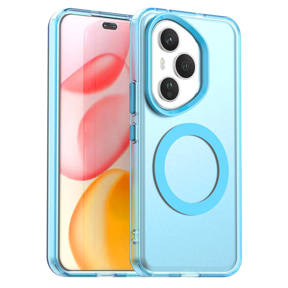 MagSafe futrola za Honor 400 Pro, Techsuit, CandyCase, Plava