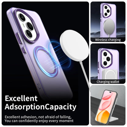 MagSafe futrola za Honor 400 Pro, Techsuit, CandyCase, Ljubičasta