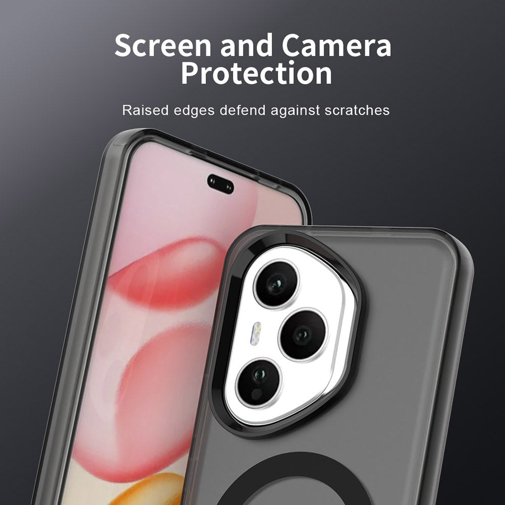 MagSafe futrola za Honor 400 Pro, Techsuit, CandyCase, Crna