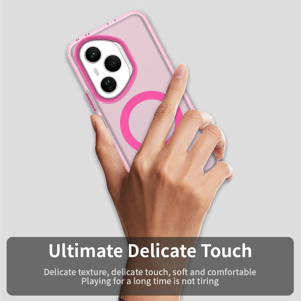 MagSafe futrola za Honor 400 Pro, Techsuit, CandyCase, Roza