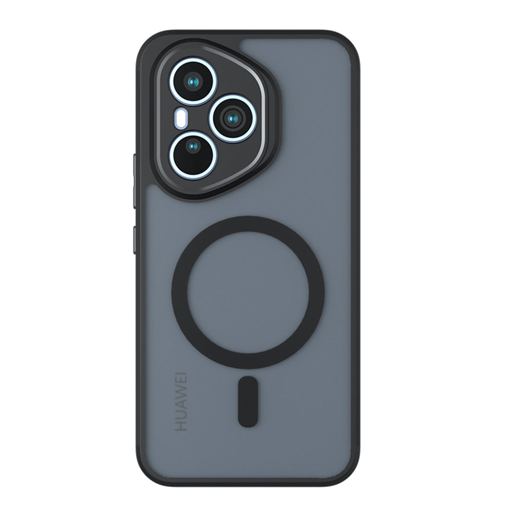 MagSafe futrola za Honor 400 Pro, Techsuit, PureFrost, Crna Satenska