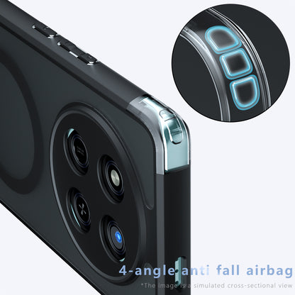 MagSafe futrola za Honor 400 Pro, Techsuit, PureFrost, Crna Satenska
