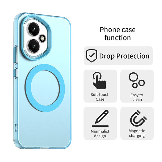 MagSafe futrola za Honor 400, Techsuit, CandyCase, Plava