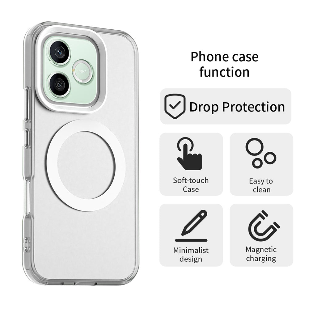 MagSafe futrola za Honor 600 Lite, Techsuit, CandyCase, Bijela