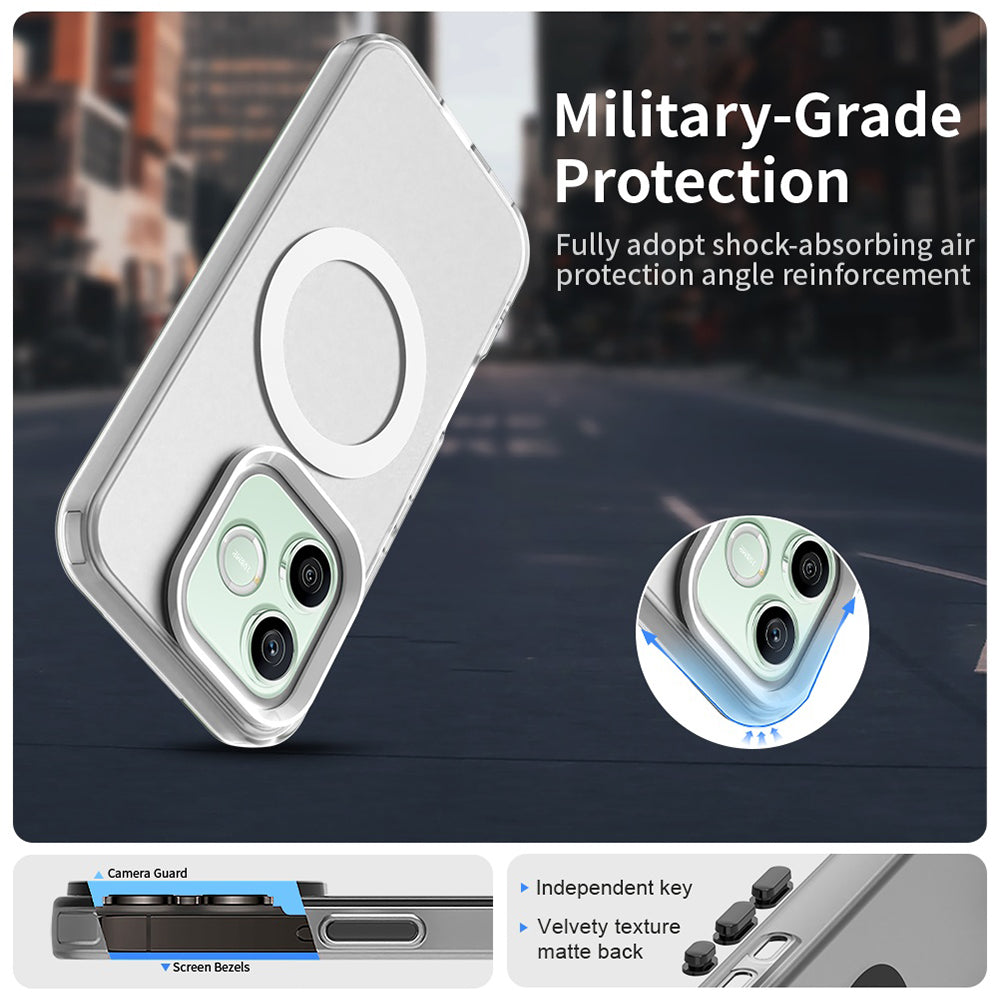 MagSafe futrola za Honor 600 Lite, Techsuit, CandyCase, Bijela