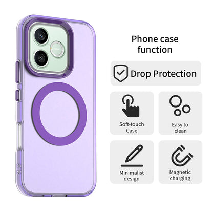 MagSafe futrola za Honor 600 Lite, Techsuit, CandyCase, Ljubičasta