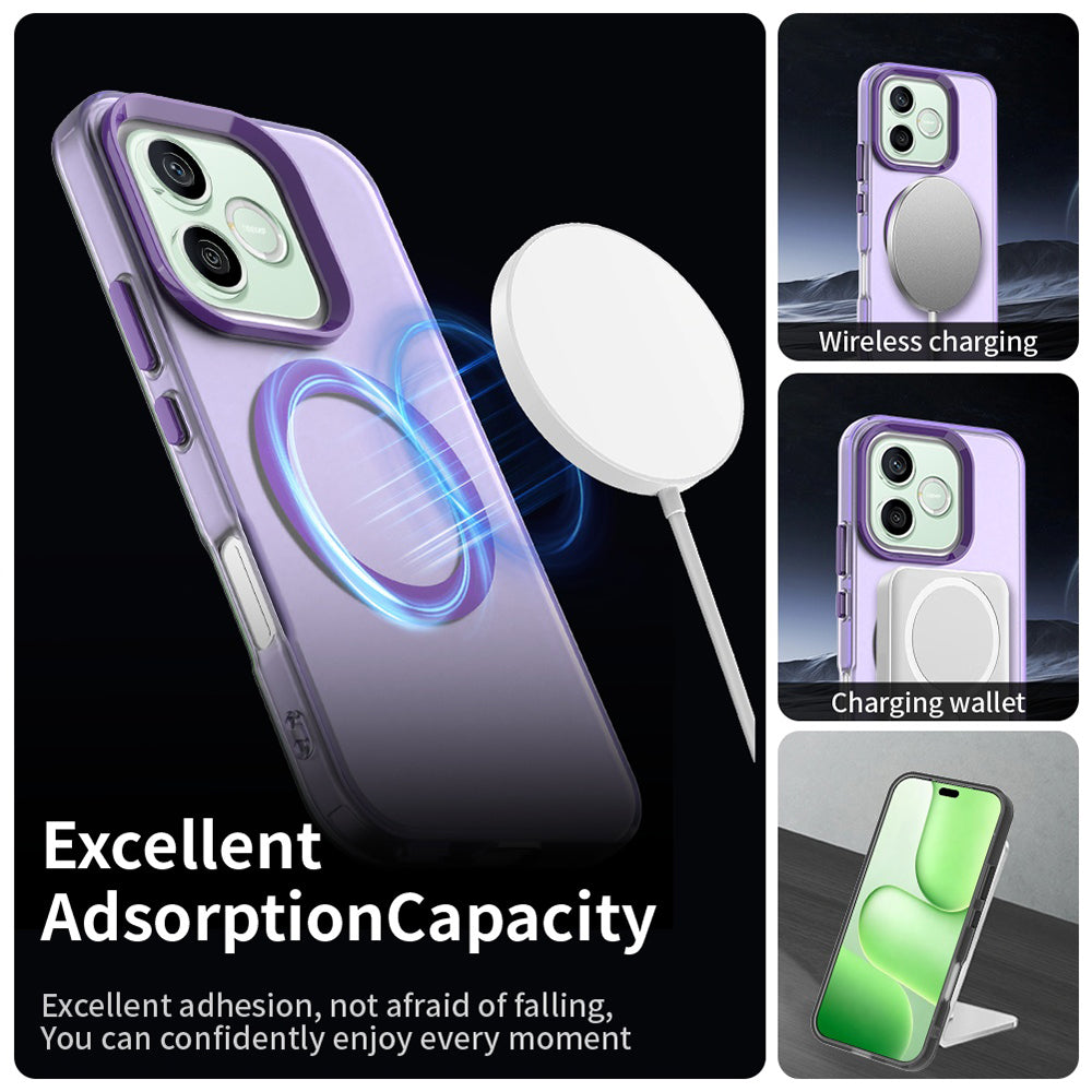 MagSafe futrola za Honor 600 Lite, Techsuit, CandyCase, Ljubičasta