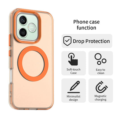 MagSafe futrola za Honor 600 Lite, Techsuit, CandyCase, Narančasta