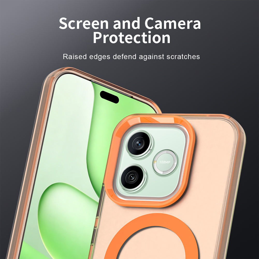 MagSafe futrola za Honor 600 Lite, Techsuit, CandyCase, Narančasta