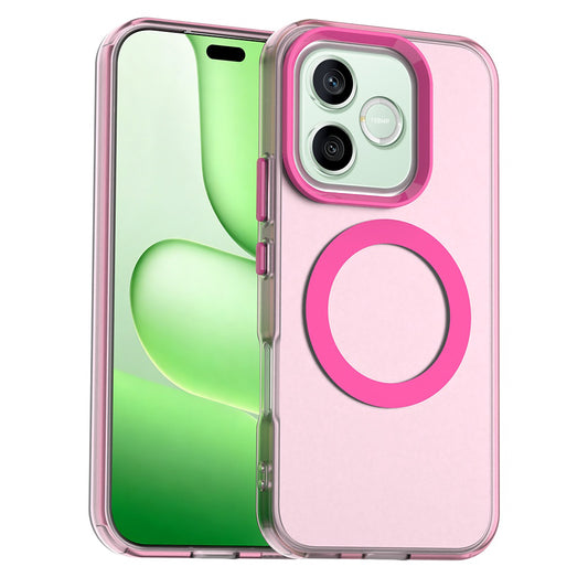 MagSafe futrola za Honor 600 Lite, Techsuit, CandyCase, Roza
