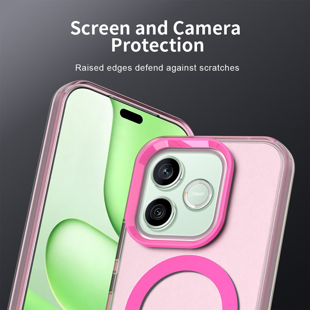 MagSafe futrola za Honor 600 Lite, Techsuit, CandyCase, Roza