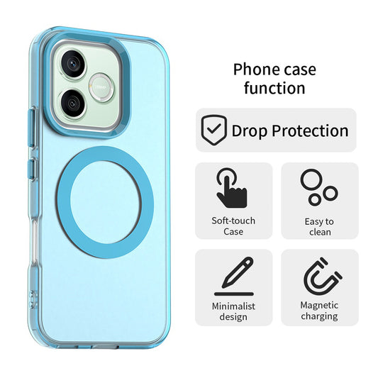 MagSafe futrola za Honor 600 Pro / 600, Techsuit, CandyCase, Plava