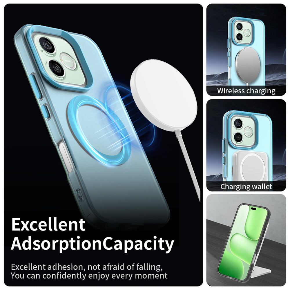 MagSafe futrola za Honor 600 Pro / 600, Techsuit, CandyCase, Plava