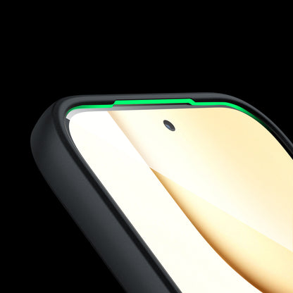 MagSafe futrola za Honor 600 Pro / 600, Techsuit, PureFrost, Crna Satenska