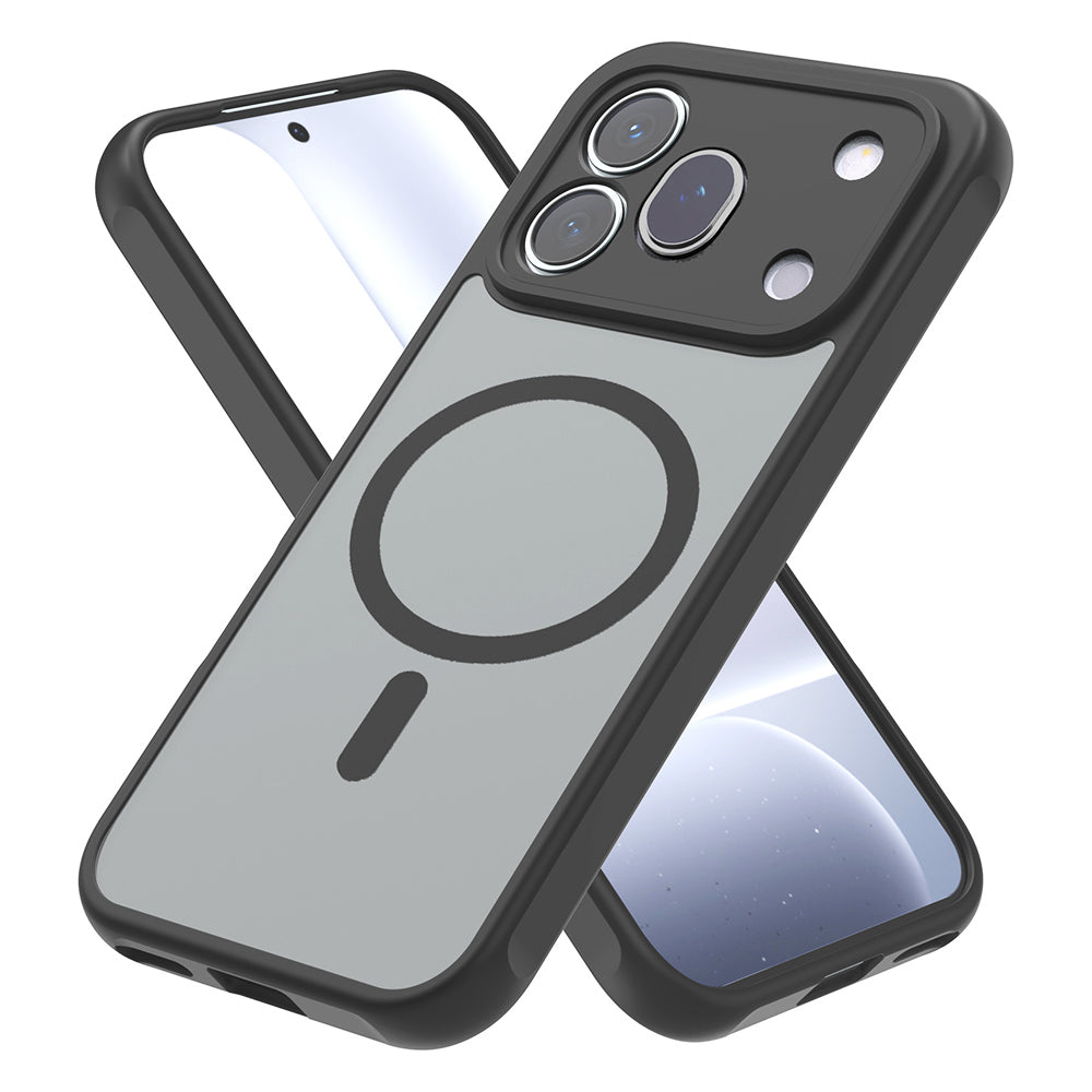 MagSafe futrola za Honor 600 Pro, Techsuit, HaloFrost II, Crna