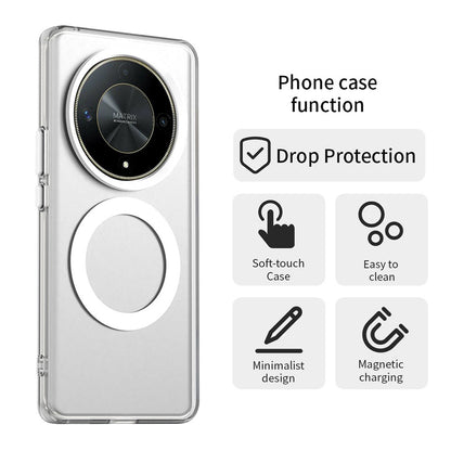 MagSafe futrola za Honor Magic6 Lite, Techsuit, CandyCase, Bijela