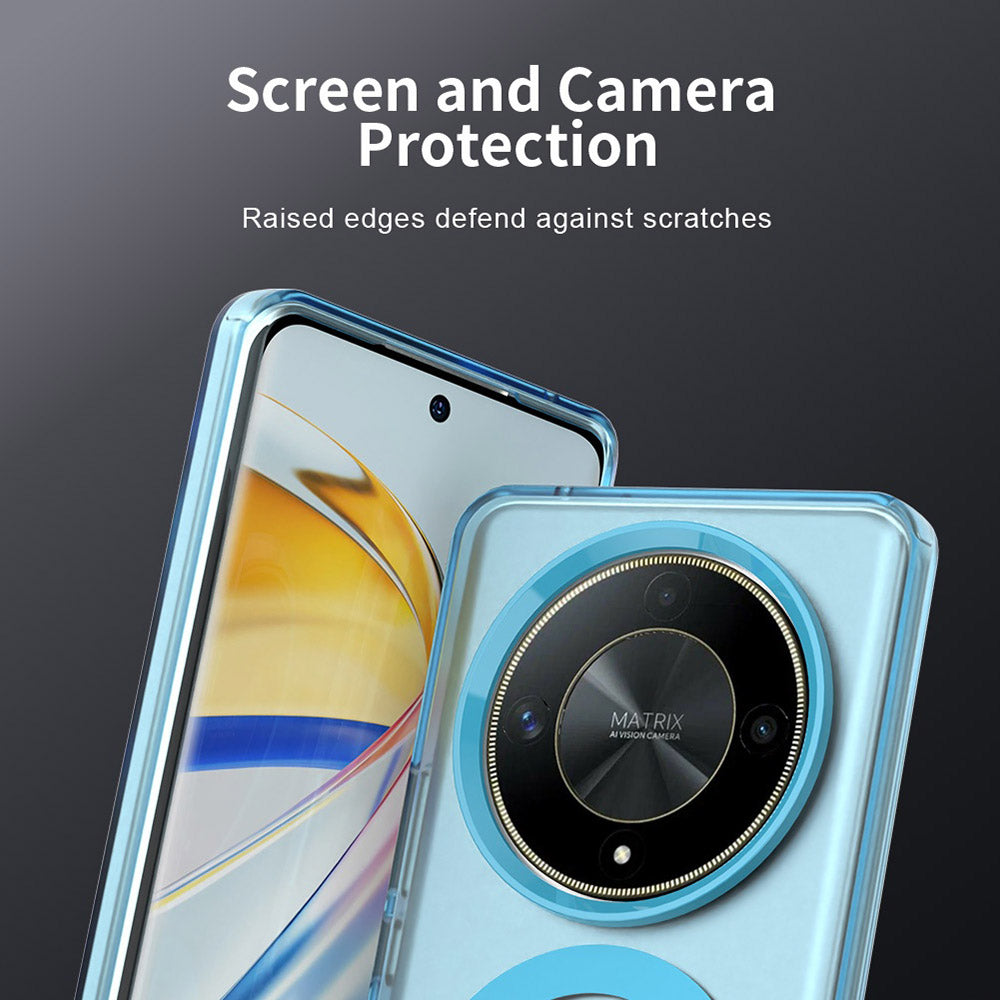 MagSafe futrola za Honor Magic6 Lite, Techsuit, CandyCase, Plava